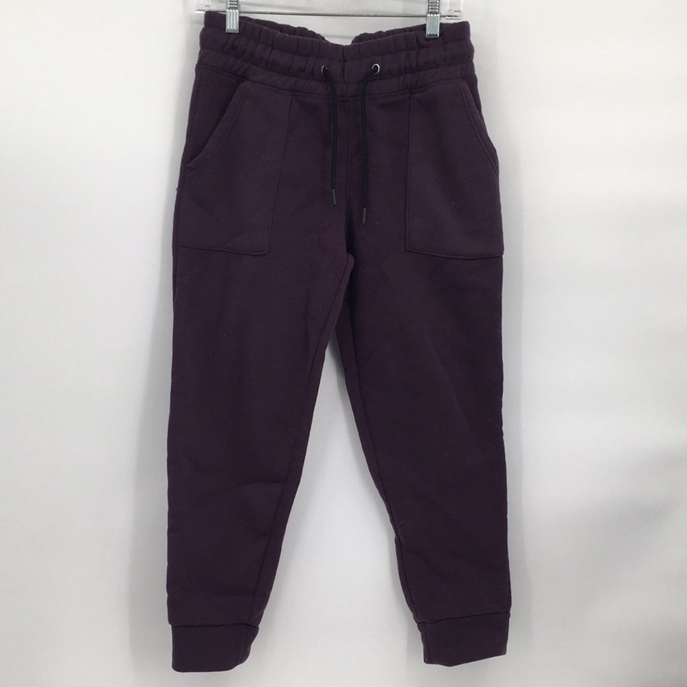X Game Time Active Purple Jogger Sweat Pants Women's Fitted size Large